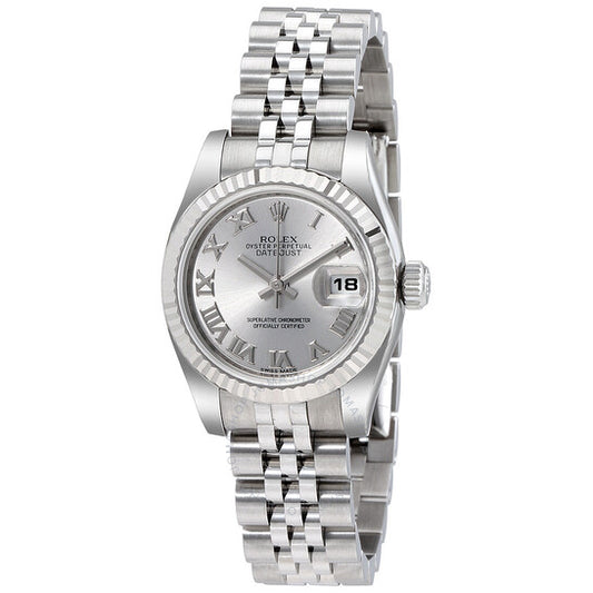 رولكس، ساعة ليدي ديت جست بمينا روديوم وستانلس ستيل