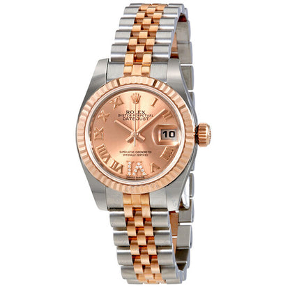 Rolex, Oyster Perpetual Lady Roman Diamond Dial Automatic Watch