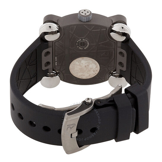 رومان جيروم، ساعة مون إنفيدر أوتوماتيكية للرجال بمينا رمادي