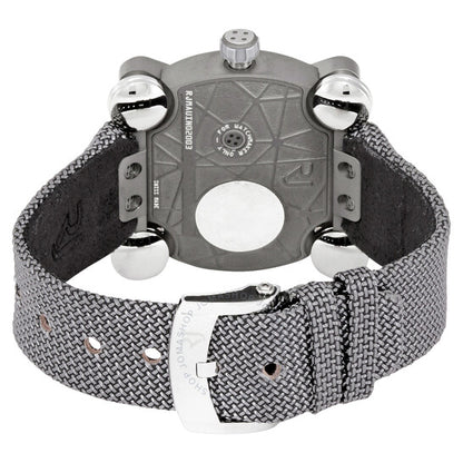 رومان جيروم، ساعة مون إنفيدر أوتوماتيكية للرجال بمينا فضي