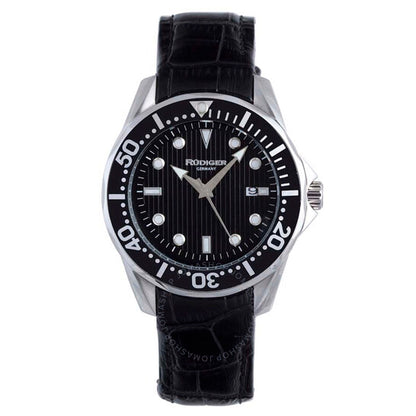 Rudiger, Chemnitz Black Dial Men's Watch