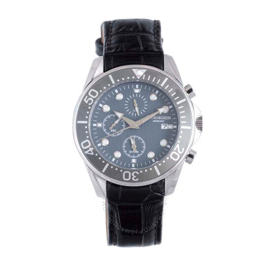 Rudiger, Chemnitz Chronograph Blue Dial Men's Watch