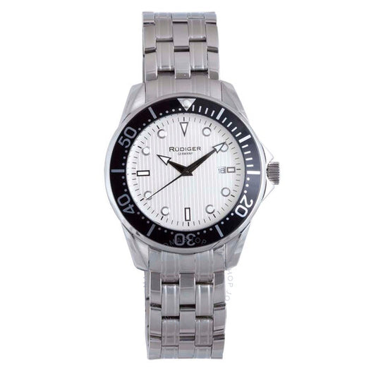Rudiger, Chemnitz White Dial Men's Watch