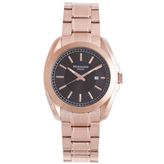 ساعة روديجر دريسدن للرجال بمينا أسود