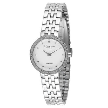ساعة روديجر، هيسه، نسائية بمينا أبيض
