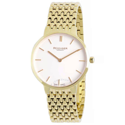 Rudiger, Kassel White Dial Men's Watch