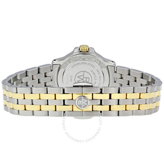 Raymond Weil, Tango White Dial Two-tone Ladies Watch