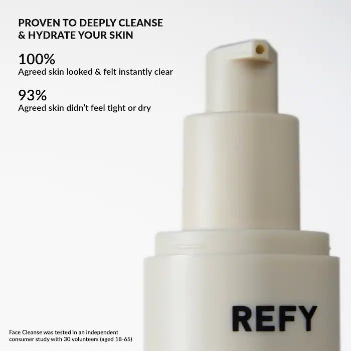 Refy, Face Cleanse Hydrating Cleanser + Makeup Remover