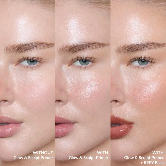 Refy, Mini Glow and Sculpt Face Serum Primer with Niacinamide
