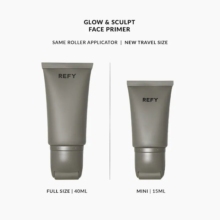 Refy, Mini Glow and Sculpt Face Serum Primer with Niacinamide