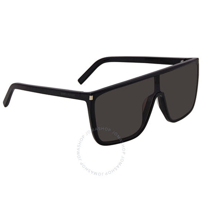 Saint Laurent, Black Mask Ladies Sunglasses
