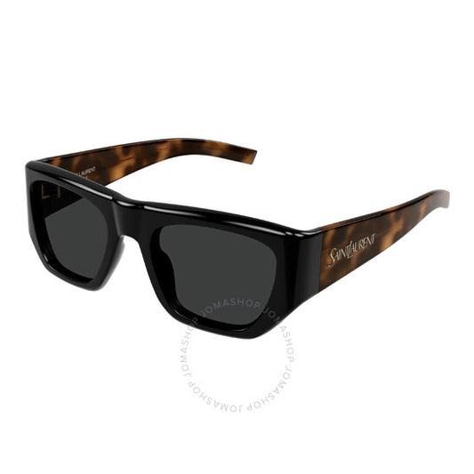 Saint Laurent, Black Square Ladies Sunglasses