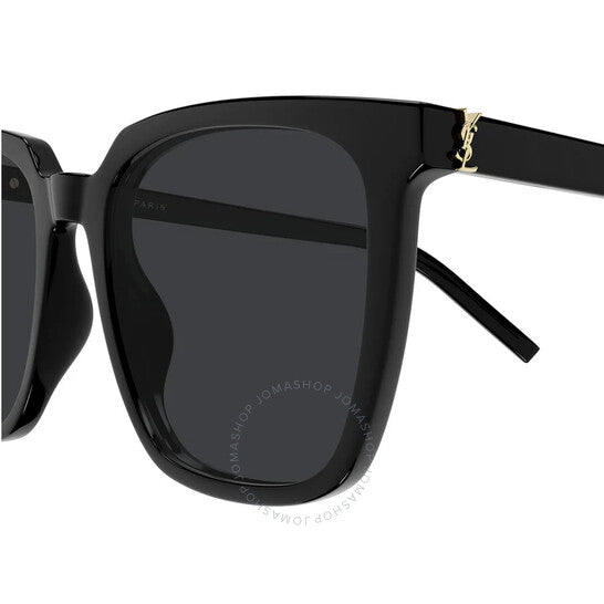 Saint Laurent, Black Square Ladies Sunglasses