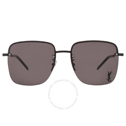 Saint Laurent, Brown Square Ladies Sunglasses