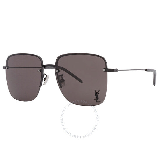 Saint Laurent, Brown Square Ladies Sunglasses
