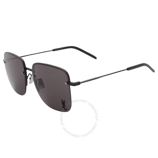 Saint Laurent, Brown Square Ladies Sunglasses