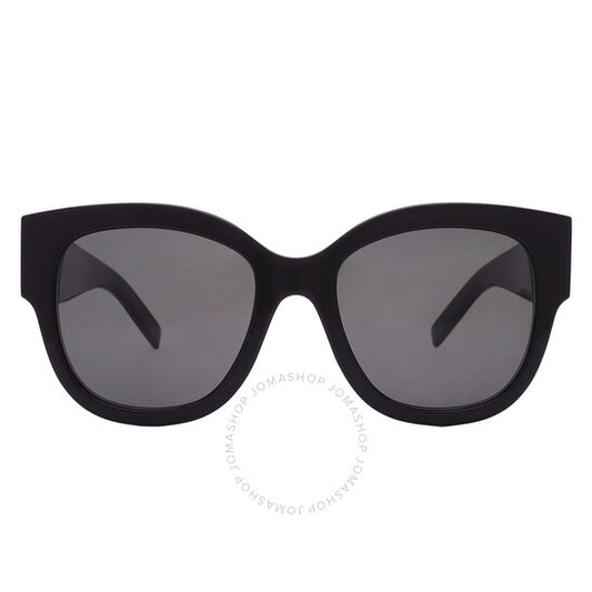 Saint Laurent, Grey Butterfly Ladies Sunglasses