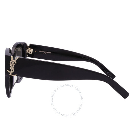 Saint Laurent, Grey Butterfly Ladies Sunglasses