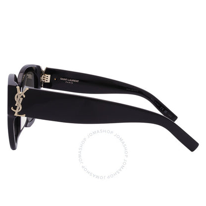 Saint Laurent, Grey Butterfly Ladies Sunglasses