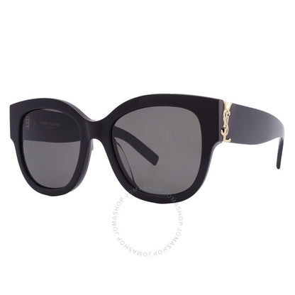 Saint Laurent, Grey Butterfly Ladies Sunglasses