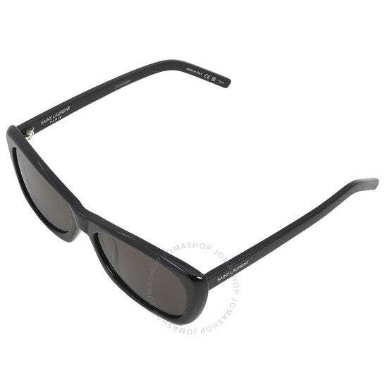 نظارة شمسية نسائية بتصميم عين القطة رمادية من سان لوران