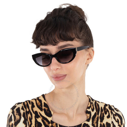 Saint Laurent, Grey Gradient Cat Eye Ladies Sunglasses