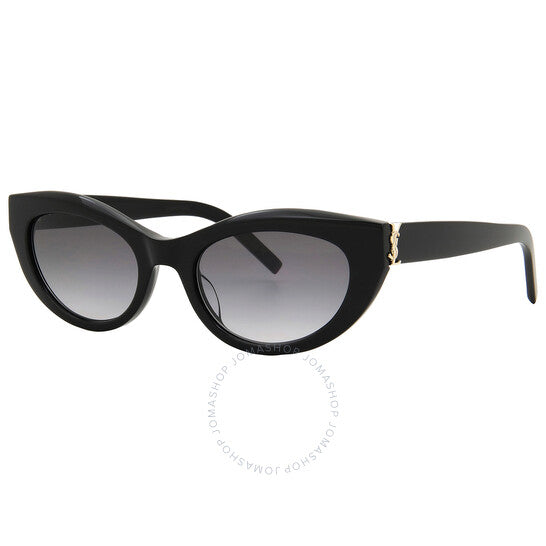 Saint Laurent, Grey Gradient Cat Eye Ladies Sunglasses