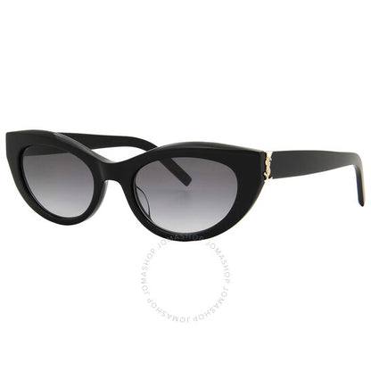 Saint Laurent, Grey Gradient Cat Eye Ladies Sunglasses