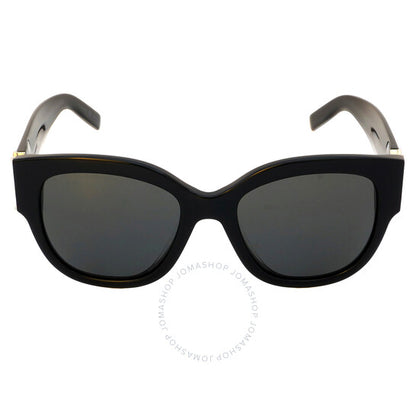 Saint Laurent, Grey Round Ladies Sunglasses