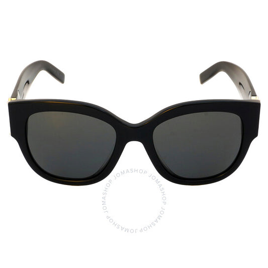 Saint Laurent, Grey Round Ladies Sunglasses