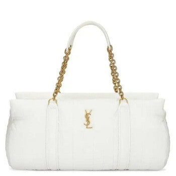 Milky White Gloria Travel Bag