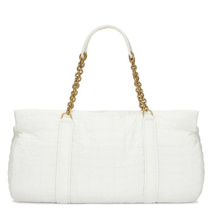 Milky White Gloria Travel Bag