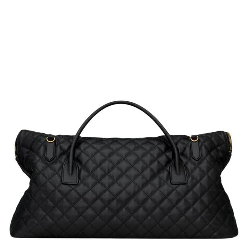 Quilted Leather Giant Travel Bag