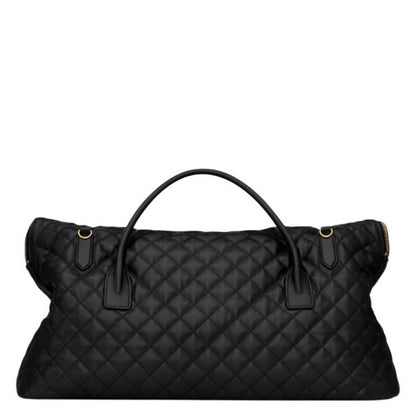 Quilted Leather Giant Travel Bag