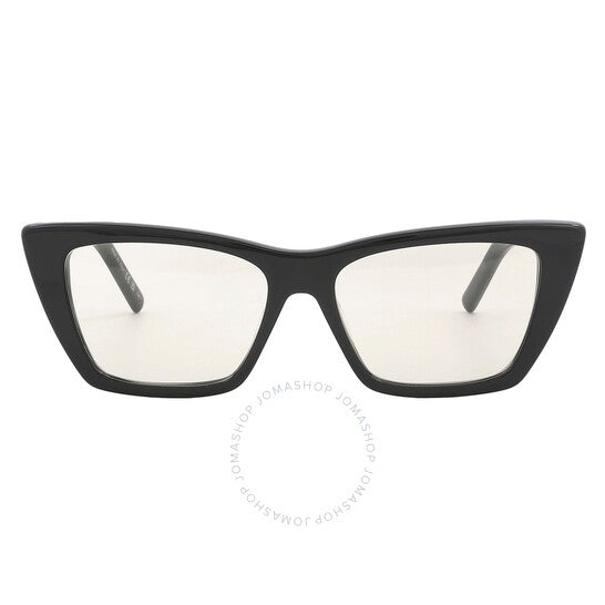 نظارة شمسية نسائية بتصميم عين القطة الصفراء من سان لوران