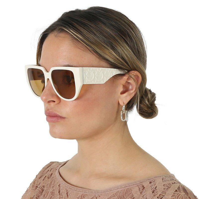 Salvatore Amber Browline Ladies Sunglasses