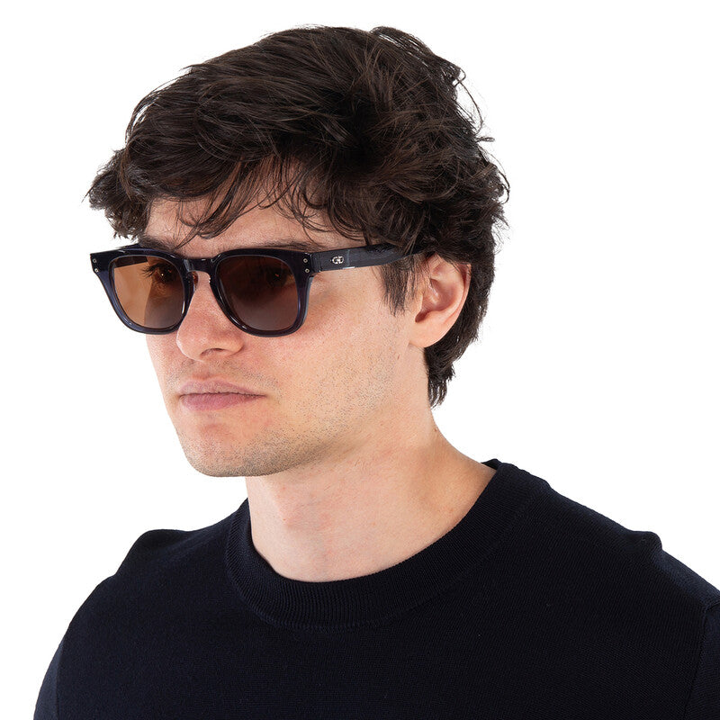 Salvatore Amber Square Men's Sunglasses