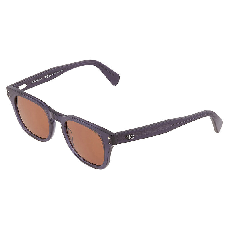 Salvatore Amber Square Men's Sunglasses