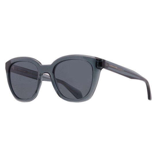 Salvatore Blue Cat Eye Ladies Sunglasses