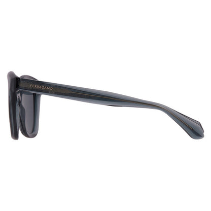 Salvatore Blue Cat Eye Ladies Sunglasses