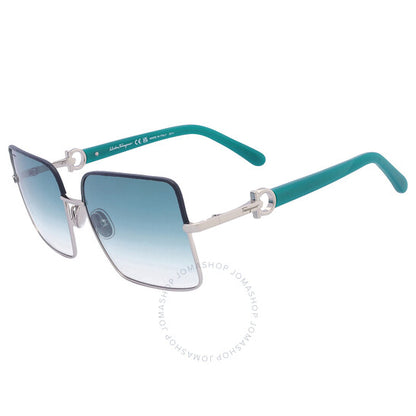 نظارات شمسية نسائية من فيراغامو، سلفاتوري بلو جرادينت مربعة الشكل