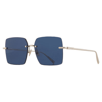 Salvatore Blue Square Ladies Sunglasses