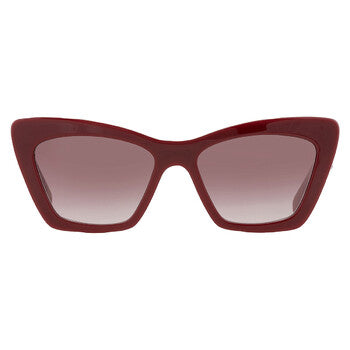 Salvatore Bordeaux Gradient Cat Eye Ladies Sunglasses