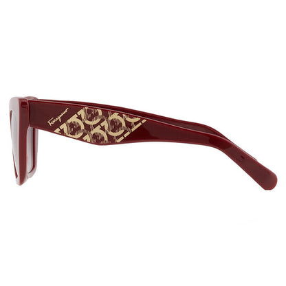 Salvatore Bordeaux Gradient Cat Eye Ladies Sunglasses