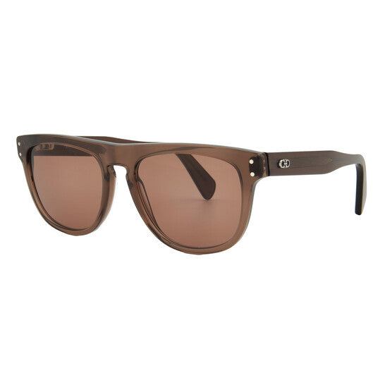 Salvatore Brown Browline Men's Sunglasses
