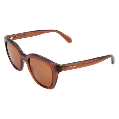 Salvatore Brown Cat Eye Ladies Sunglasses