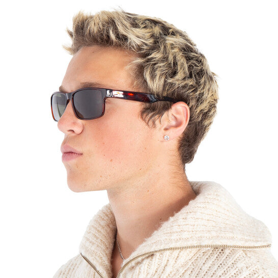 Salvatore Brown Rectangular 58 mm Men's Sunglasses