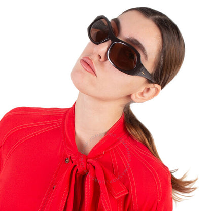 نظارات شمسية نسائية من فيراغامو، سلفاتوري، باللون البني