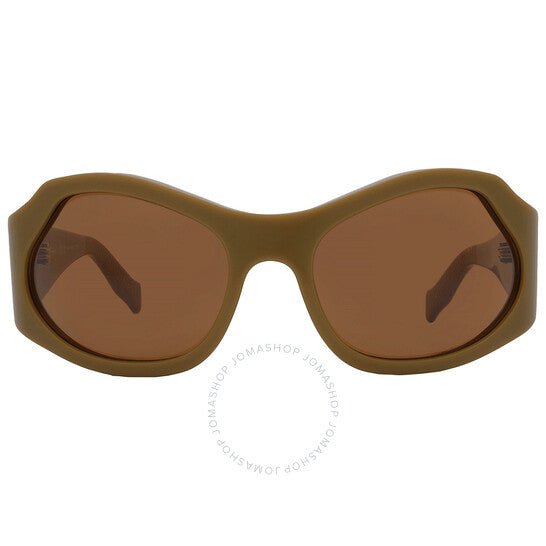 نظارات شمسية نسائية من فيراغامو، سلفاتوري، باللون البني