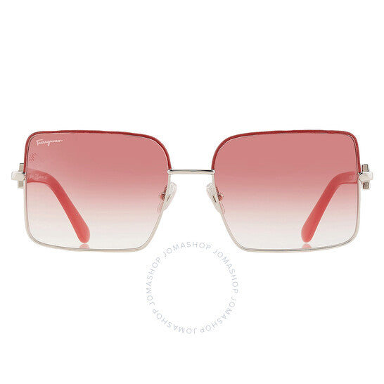 Ferragamo, Salvatore Burgundy Gradient Sport Ladies Sunglasses